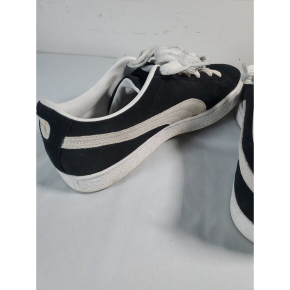 PUMA Suede Classic XXI 37491501 Black & White Men's Shoes Size 10.5 - Picture 10 of 16